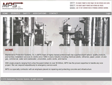 Tablet Screenshot of maintenanceprotection.com